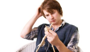 Op mijn tiende zat ik al te breien, mijn moeder zag het niet zitten, maar het bloed kroop waar het niet gaan kon...