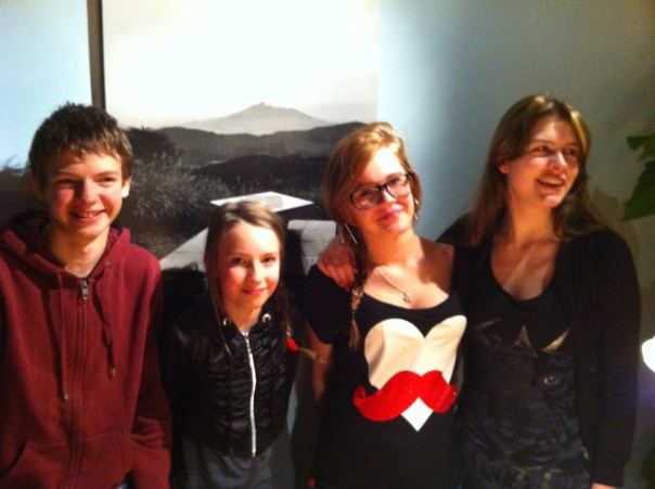 Arthur & Pippi van Eeden, Zita Schoonhoven & Kim van Eeden.