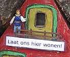 laat ons hier wonen